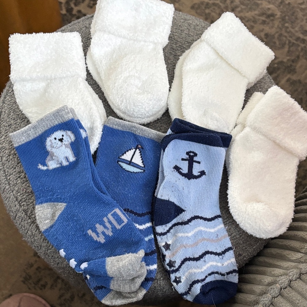 Jordan Multi-Color Baby Athletic Sock Mix